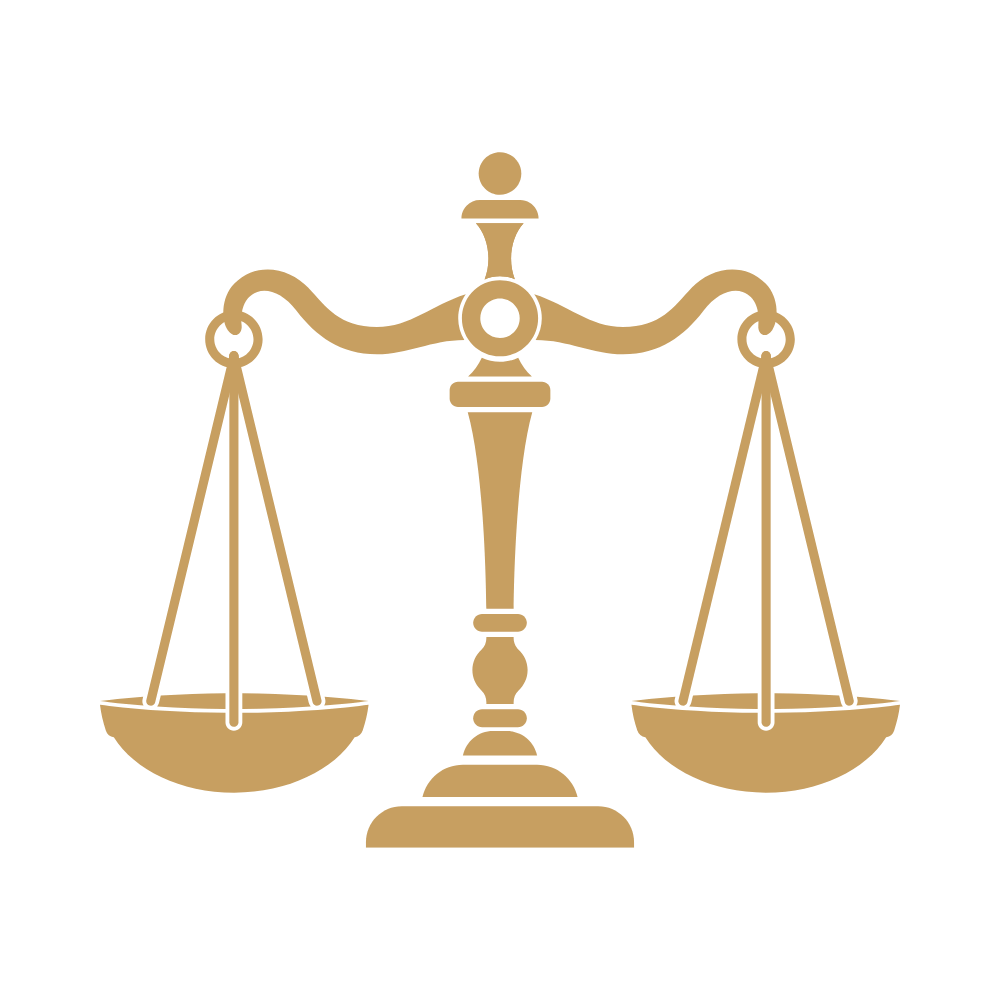 Pictogramme d'une balance de la justice